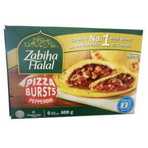 6 Pizza pepperoni – Zabiha Halal – 600 g