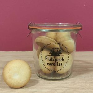 Biscuit coeur choco noisettes 215g – Belledonne