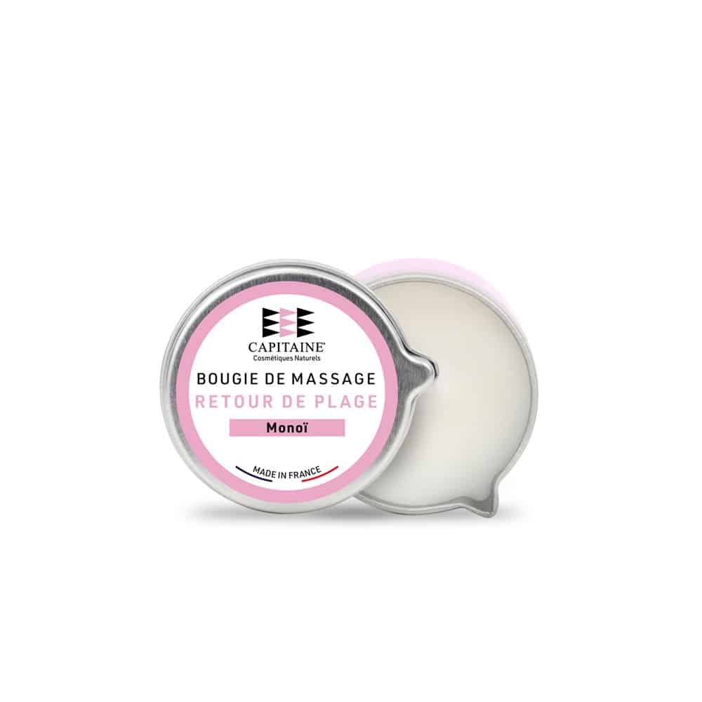 Bougie de massage envoutante – Monoï 35g CAPITAINE
