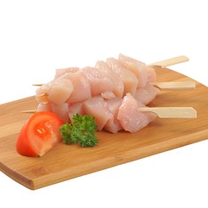 Brochettes de poitrine de poulet, 1 kg