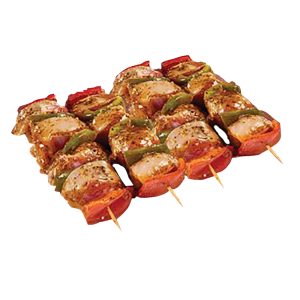 Brochettes de poulet assaisonnées, 1 Kg