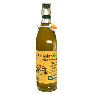 Huile d’olive bio extra vierge non filtrée Casolare