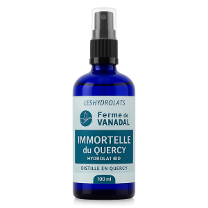 Hydrolat d’Immortelle du Quercy (Hélichryse italienne) bio 100ml