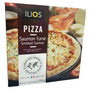 Pizza au saumon fumé – Ilios – 375 g