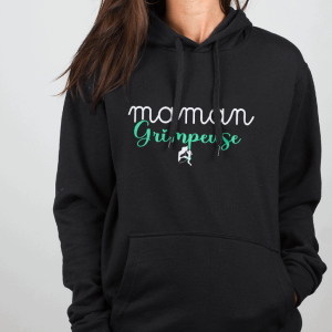 SWEAT FEMME : MAMAN GRIMPEUSE