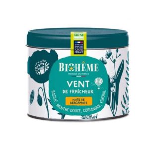Boîte métal – Tisane vent de fraîcheur 50g – Biohême