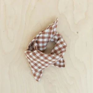 Foulard Vichy Brique- Gabrielle Paris