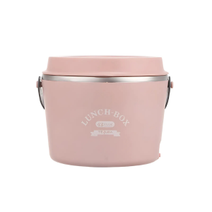 Boîte à Repas Chauffante Rose