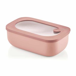 Boîte hermétique rectangulaire 900ml – Store & More Bio – Rose GUZZINI