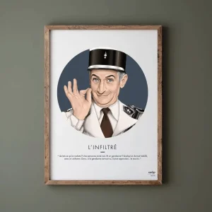 Affiche « L&rsquo;infiltré » – ASAP Creative Studio