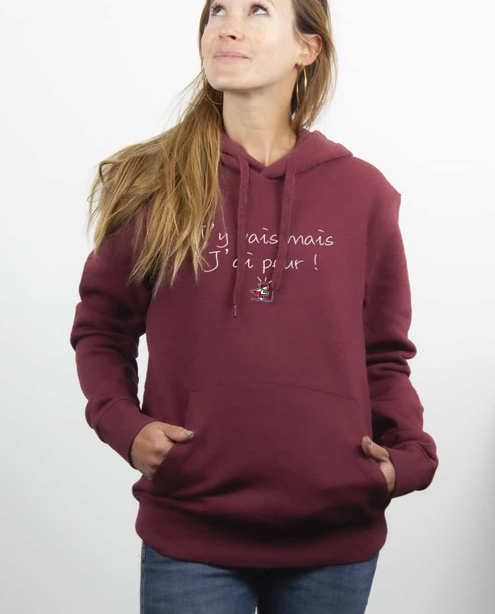 SWEAT FEMME : J’y vais mais j’ai peur ! – Image 5