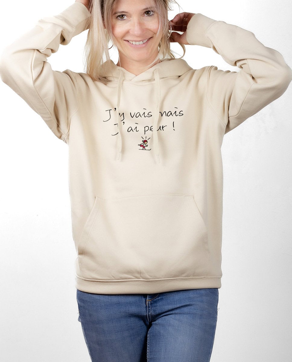 SWEAT FEMME : J’y vais mais j’ai peur ! – Image 3