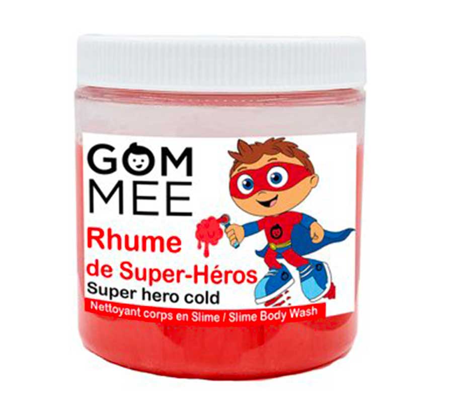 NETTOYANT SLIME MOUSSANTE RHUME DE SUPER-HÉROS