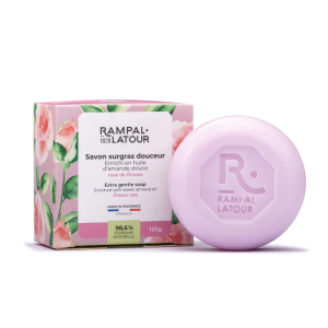 Savon surgras parfumé – Rose de Grasse 125g RAMPAL LATOUR
