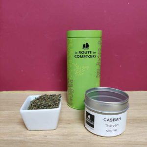Thé vert bio Menthe Casbah 100g – La Route Des Comptoirs